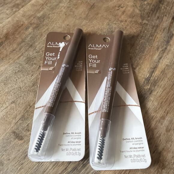 (2) Almay Get Your Fill Brow Pencil, Dark Blonde 801 - Picture 2 of 5